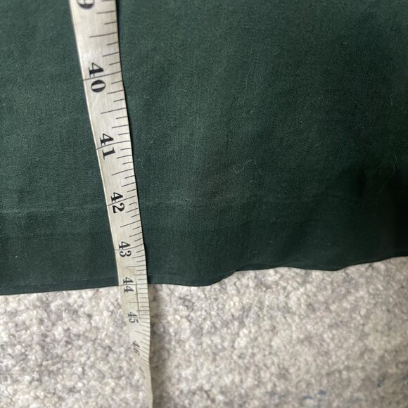 & Other Stories Dress Womens US 4 Green Side Snap Short Sleeve Shift Utility - Picture 4 of 7